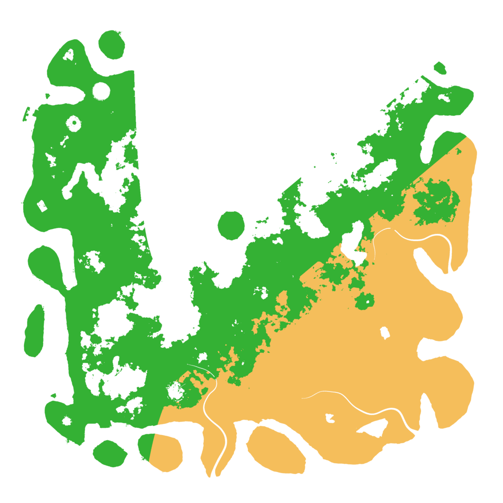 Biome Rust Map: Procedural Map, Size: 5000, Seed: 147483647