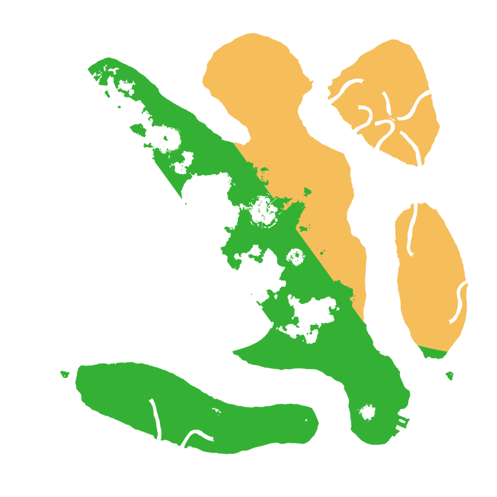 Biome Rust Map: Procedural Map, Size: 3000, Seed: 397401859