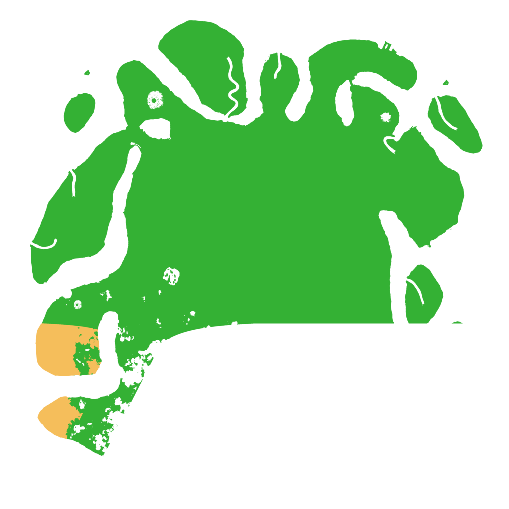 Biome Rust Map: Procedural Map, Size: 4500, Seed: 11033495