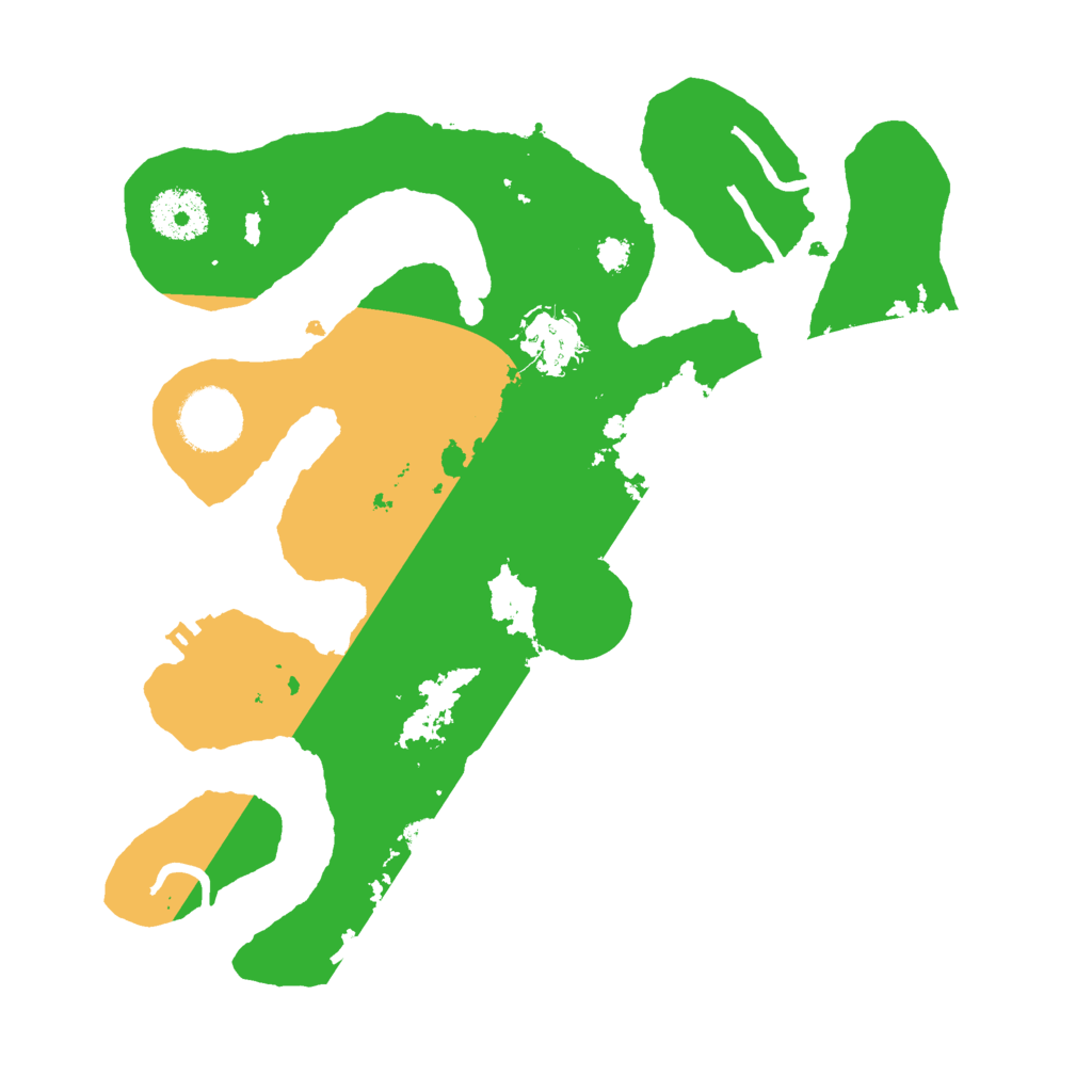 Biome Rust Map: Procedural Map, Size: 3000, Seed: 676261449