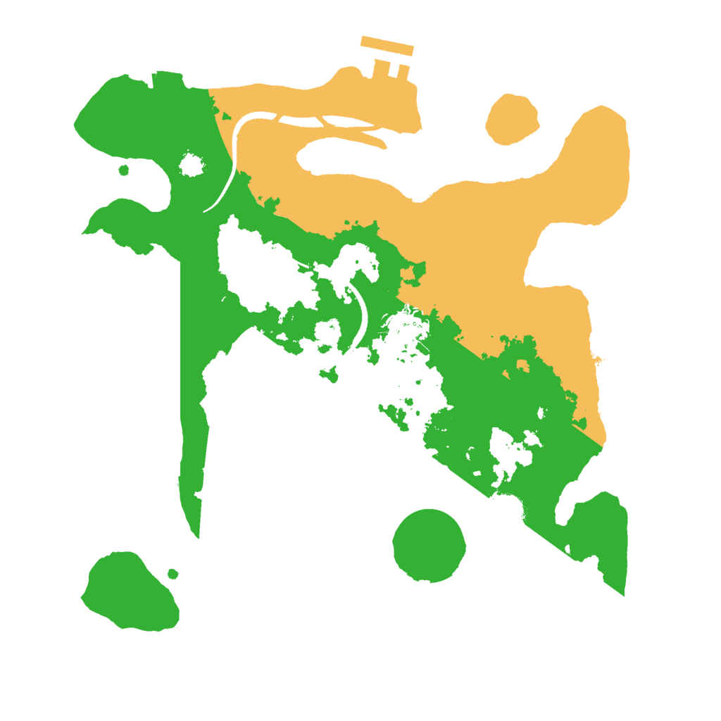Biome Rust Map: Procedural Map, Size: 2750, Seed: 98765