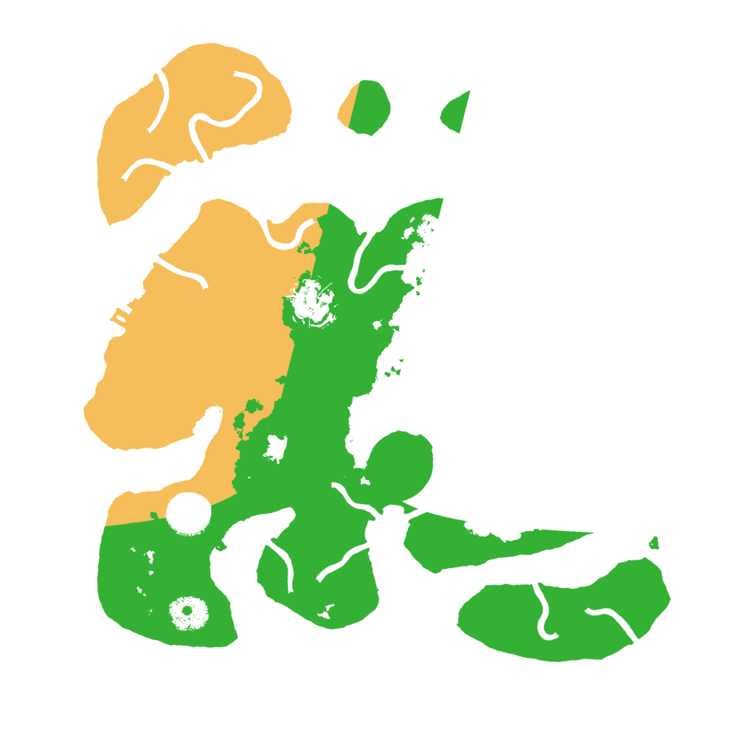 Biome Rust Map: Procedural Map, Size: 3000, Seed: 1967833831