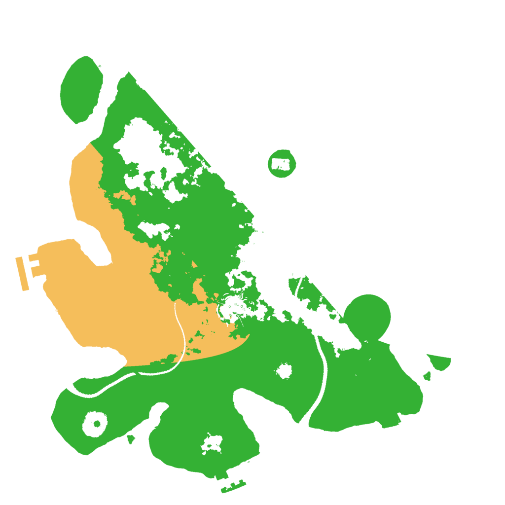 Biome Rust Map: Procedural Map, Size: 3000, Seed: 1514