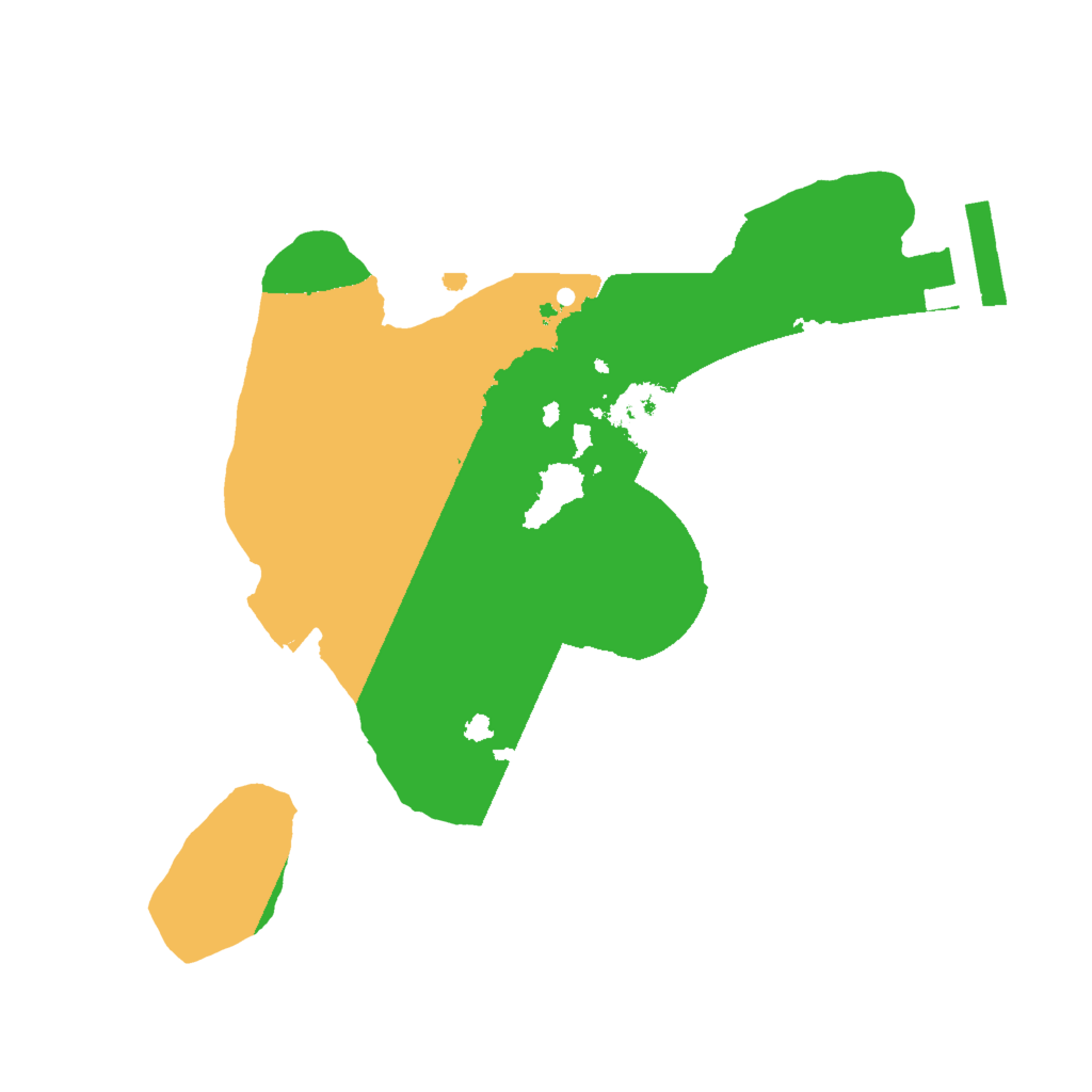 Biome Rust Map: Procedural Map, Size: 1800, Seed: 42143751