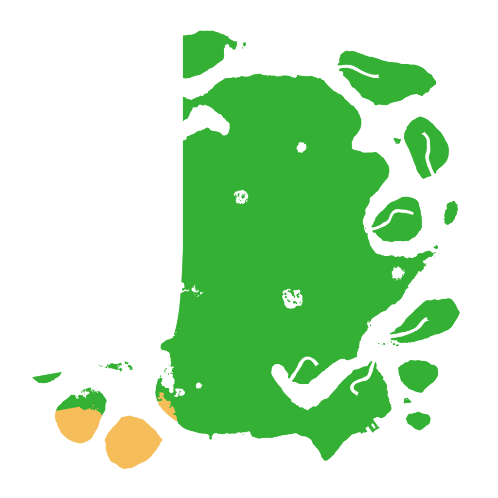 Biome Rust Map: Procedural Map, Size: 3600, Seed: 1516725730