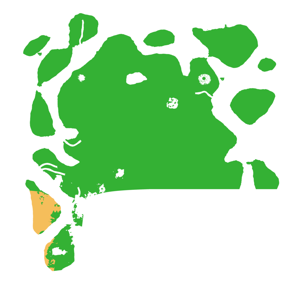 Biome Rust Map: Procedural Map, Size: 3850, Seed: 8745169