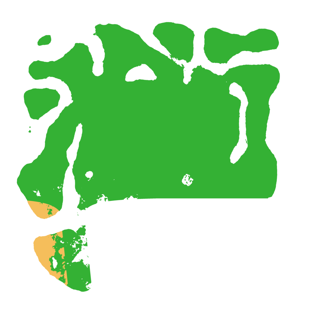 Biome Rust Map: Barren, Size: 4300, Seed: 2094665487