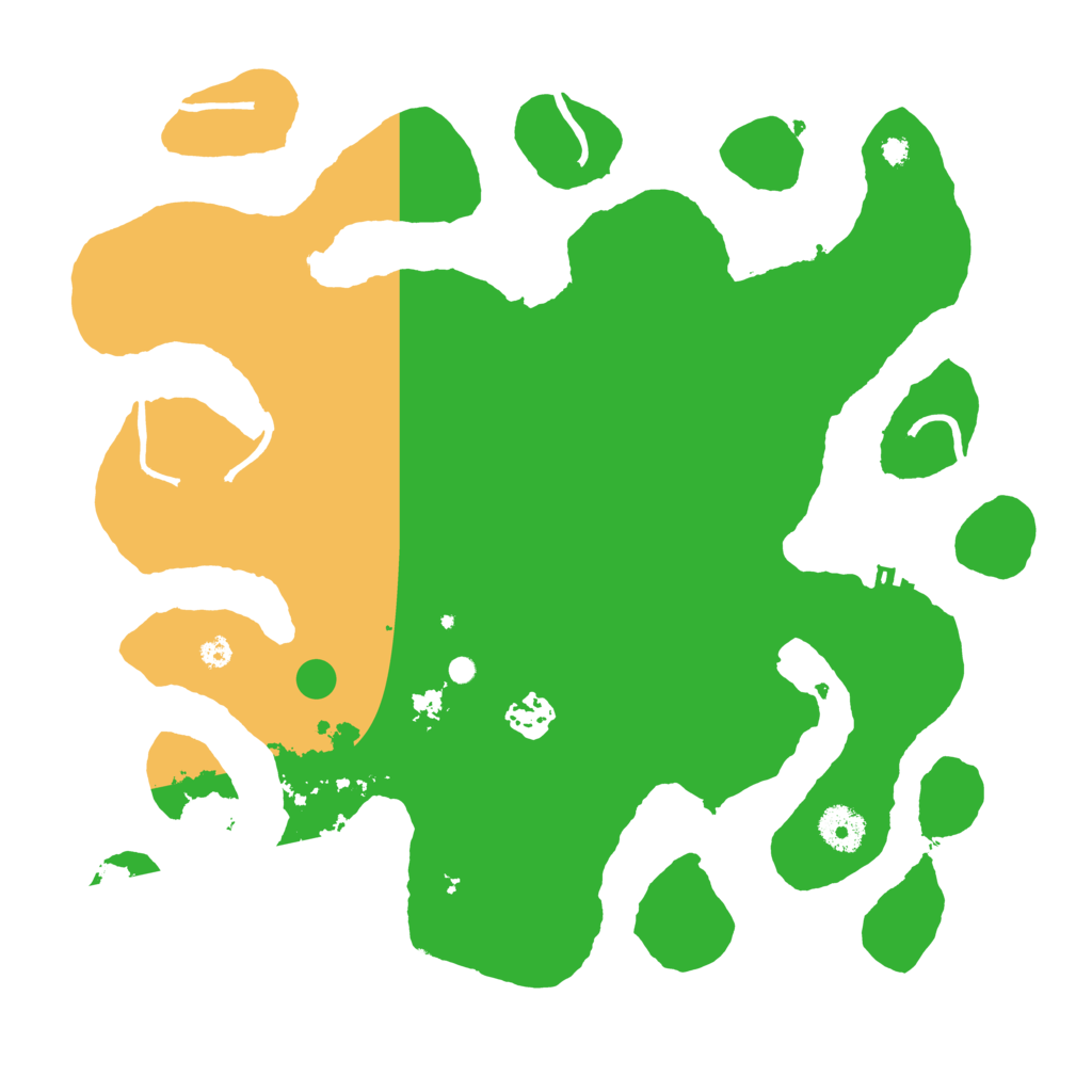 Biome Rust Map: Procedural Map, Size: 3600, Seed: 546826376