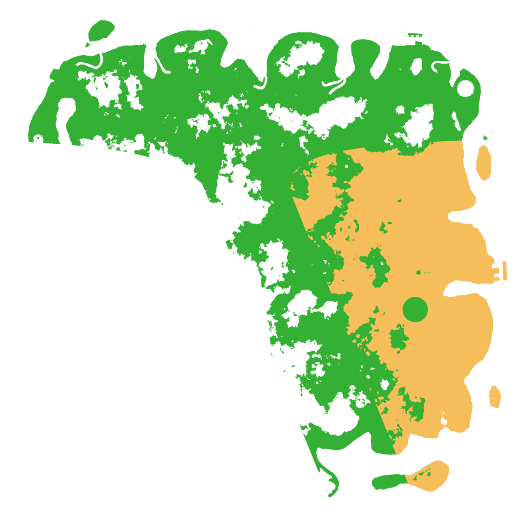 Biome Rust Map: Procedural Map, Size: 5500, Seed: 82981421