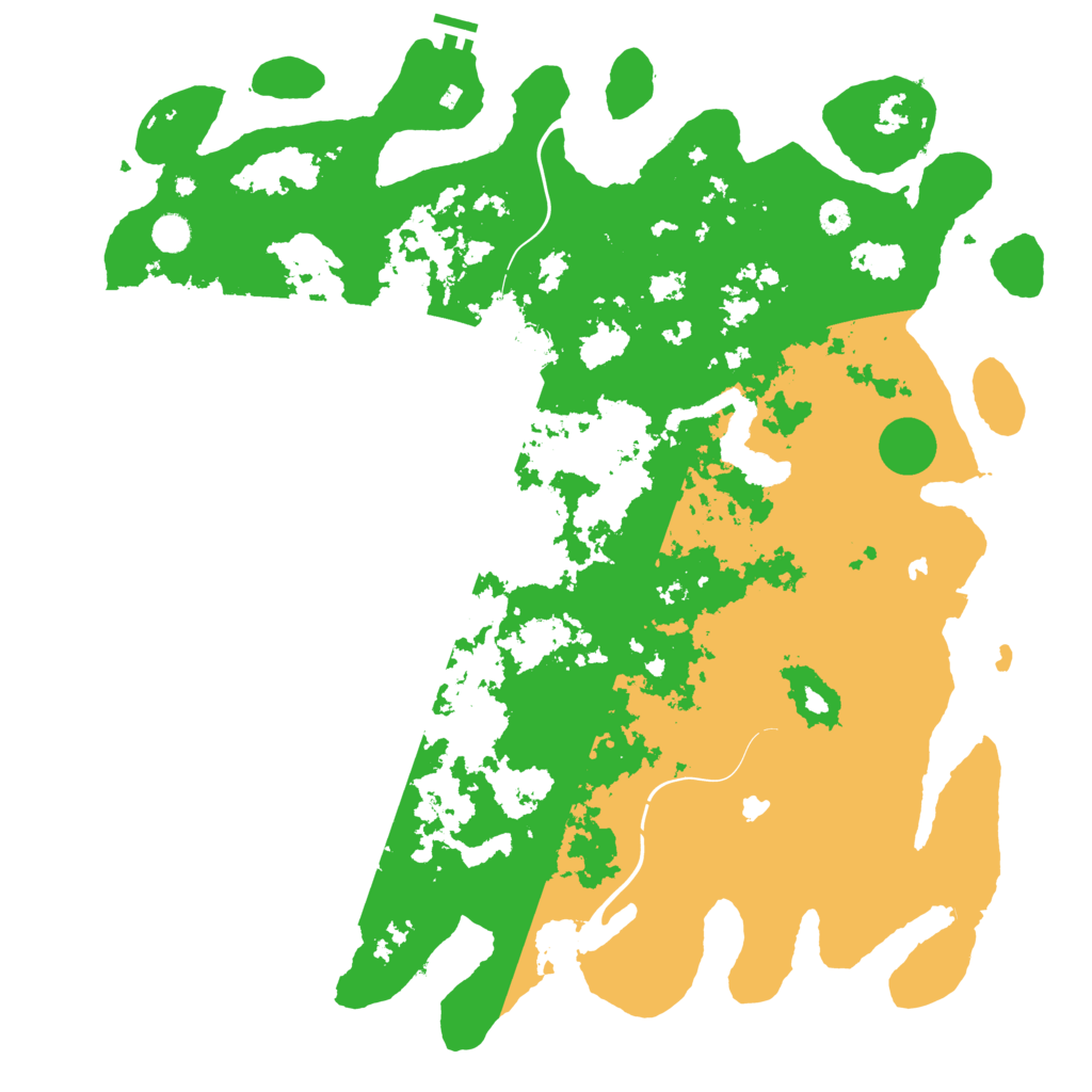 Biome Rust Map: Procedural Map, Size: 5000, Seed: 2357432