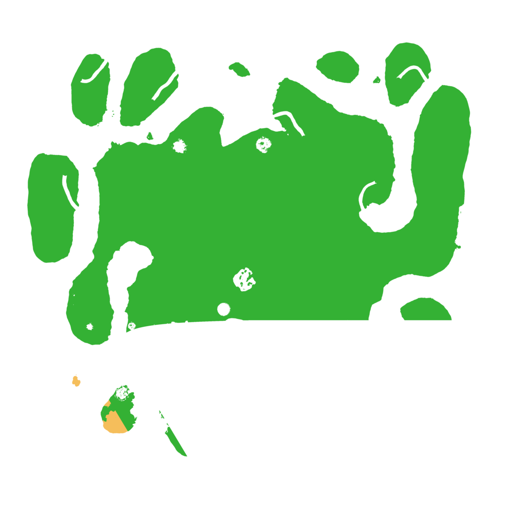 Biome Rust Map: Procedural Map, Size: 3500, Seed: 9785015