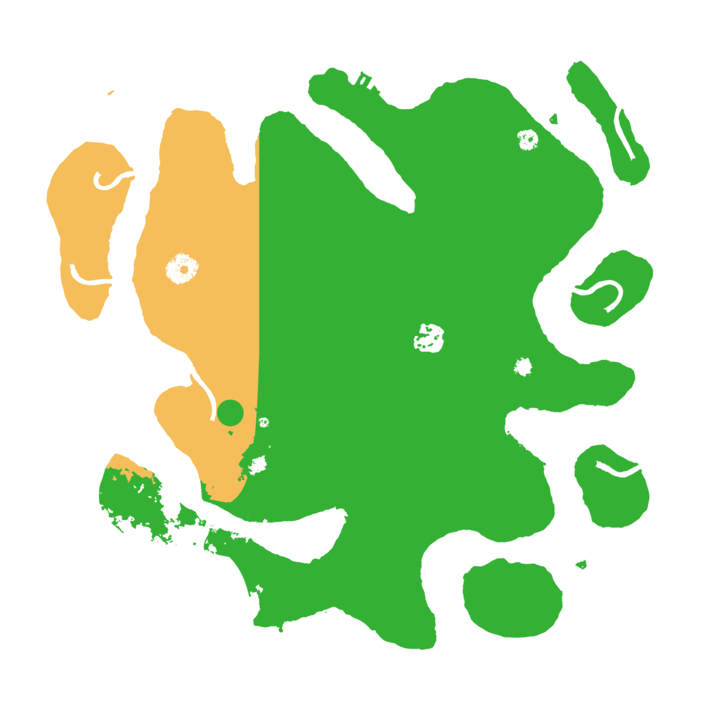 Biome Rust Map: Procedural Map, Size: 3501, Seed: 6738