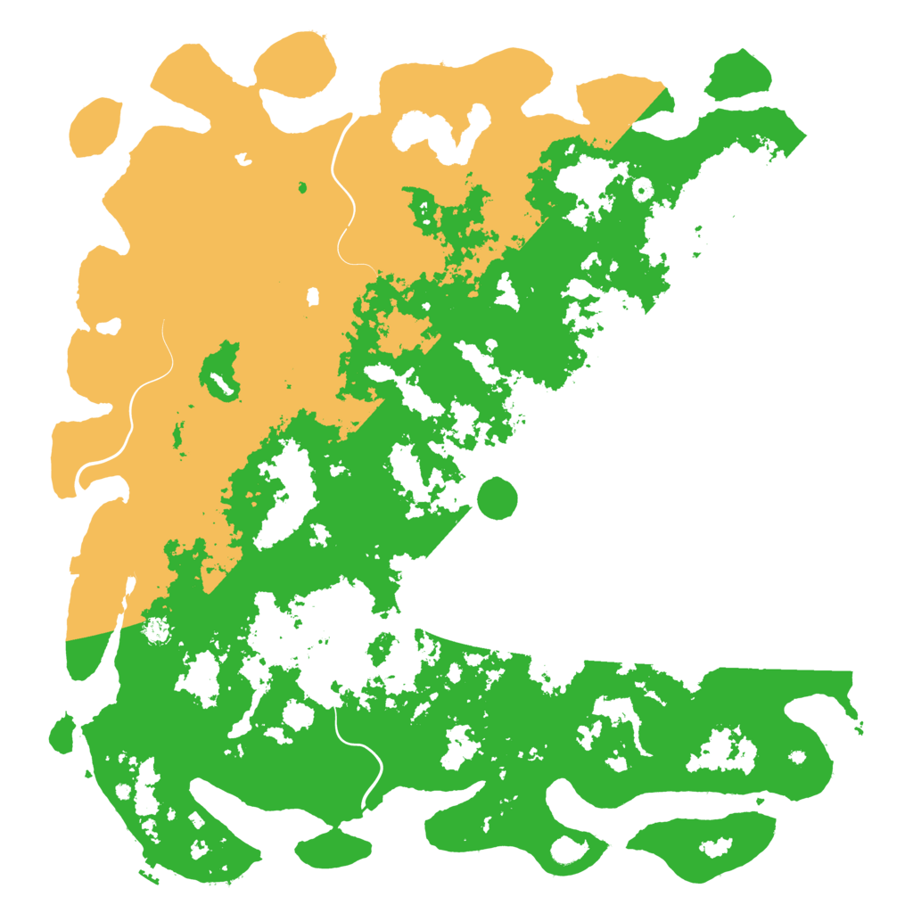 Biome Rust Map: Procedural Map, Size: 6000, Seed: 112806