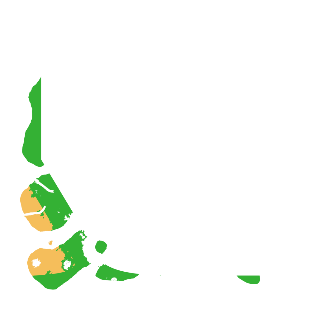 Biome Rust Map: Procedural Map, Size: 3500, Seed: 60291738