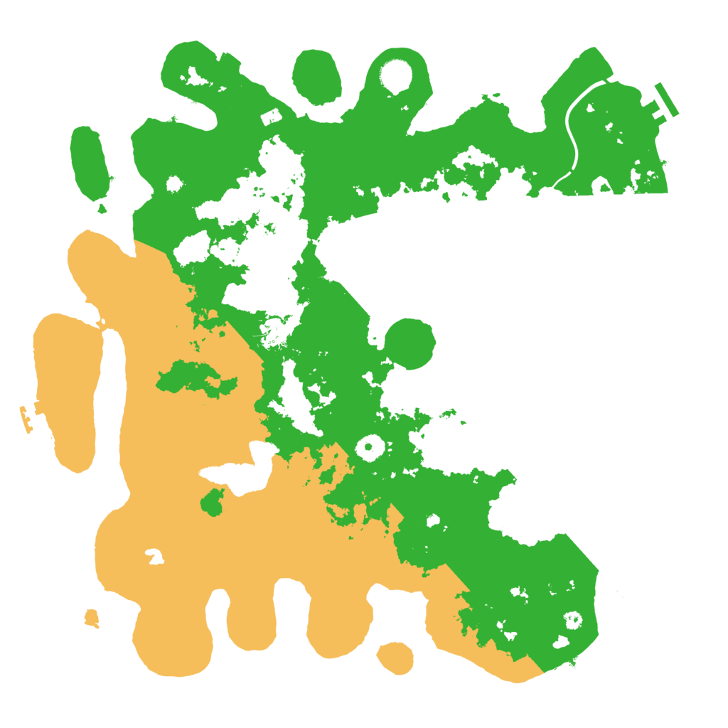 Biome Rust Map: Procedural Map, Size: 4000, Seed: 612896