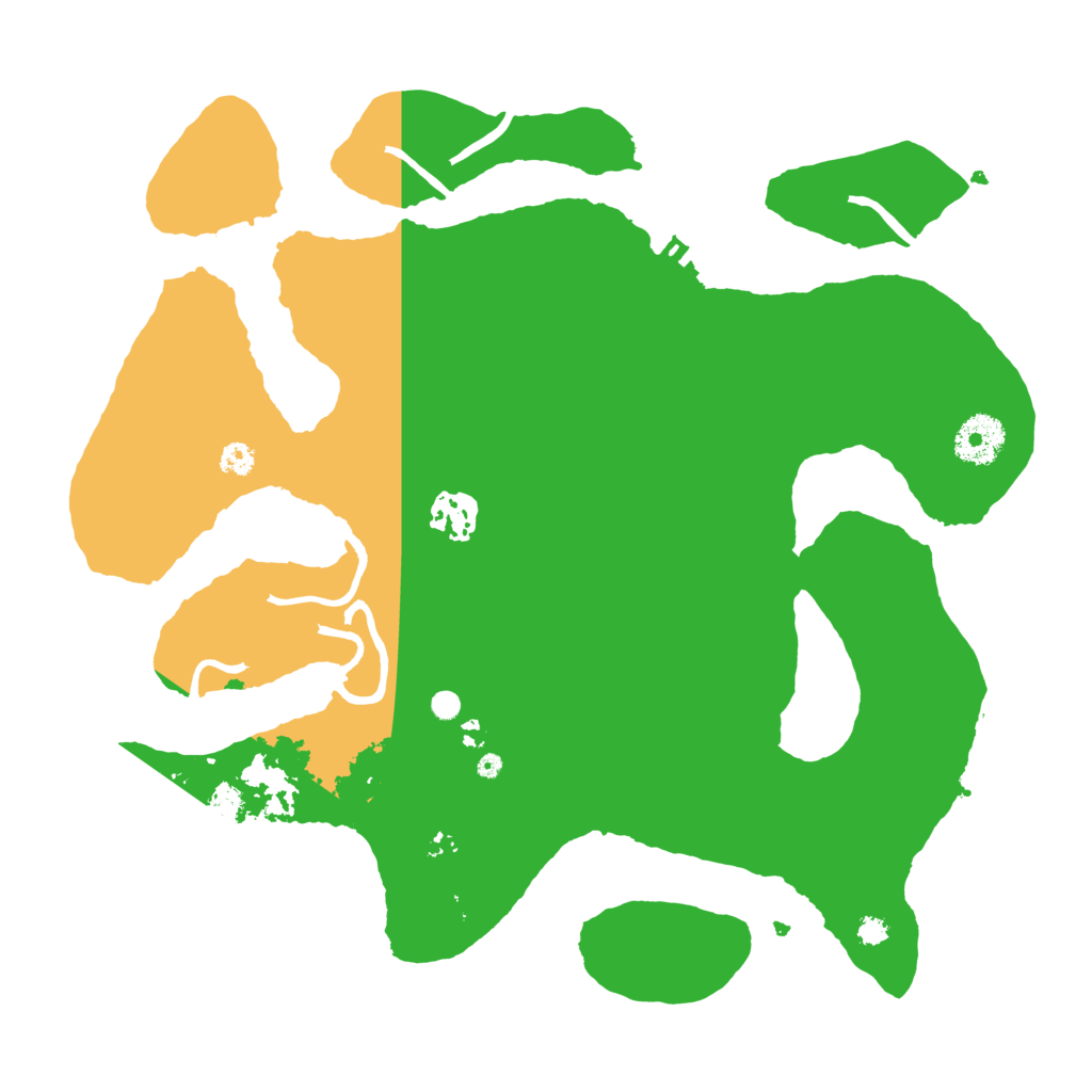 Biome Rust Map: Procedural Map, Size: 3300, Seed: 1767342583