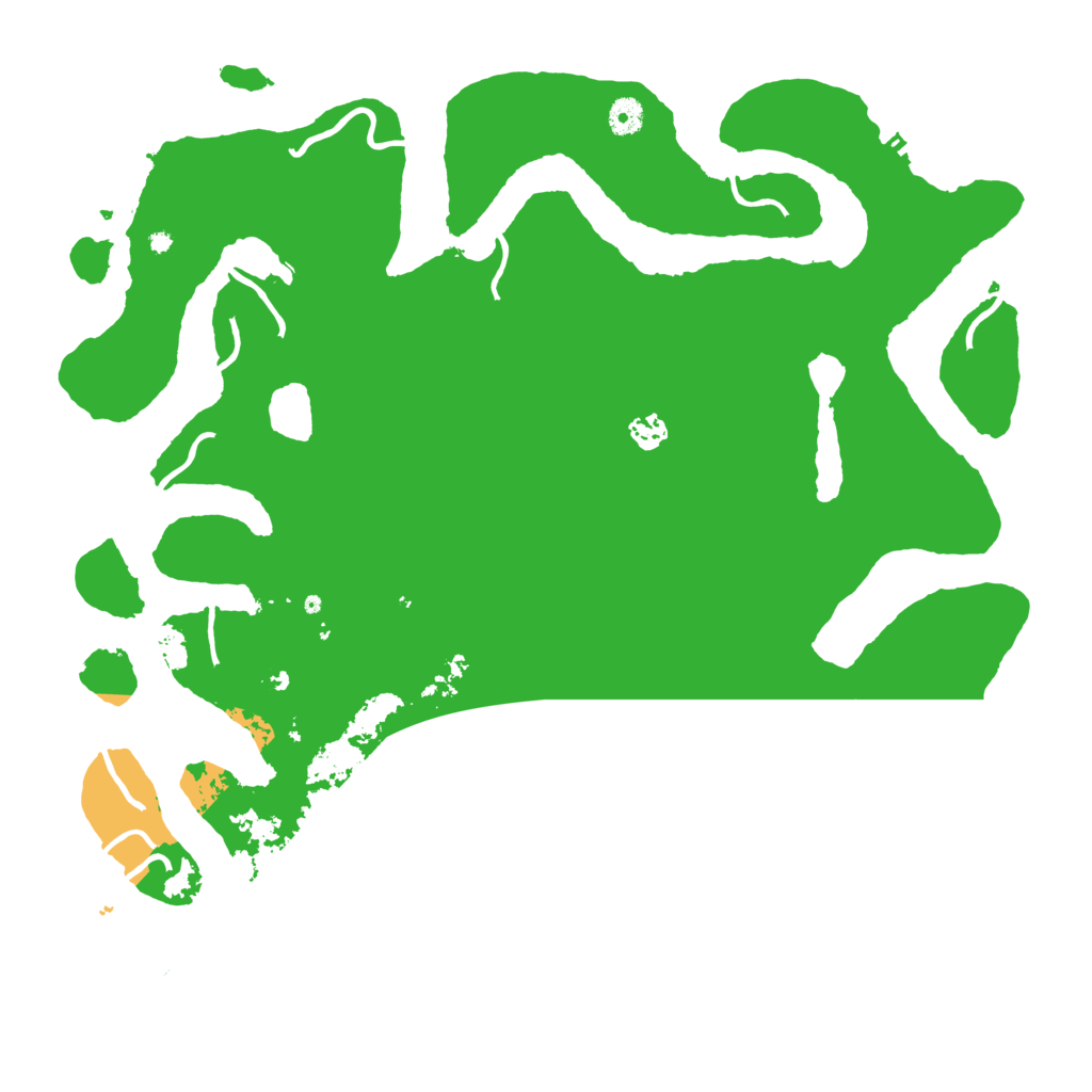 Biome Rust Map: Procedural Map, Size: 4500, Seed: 590005601