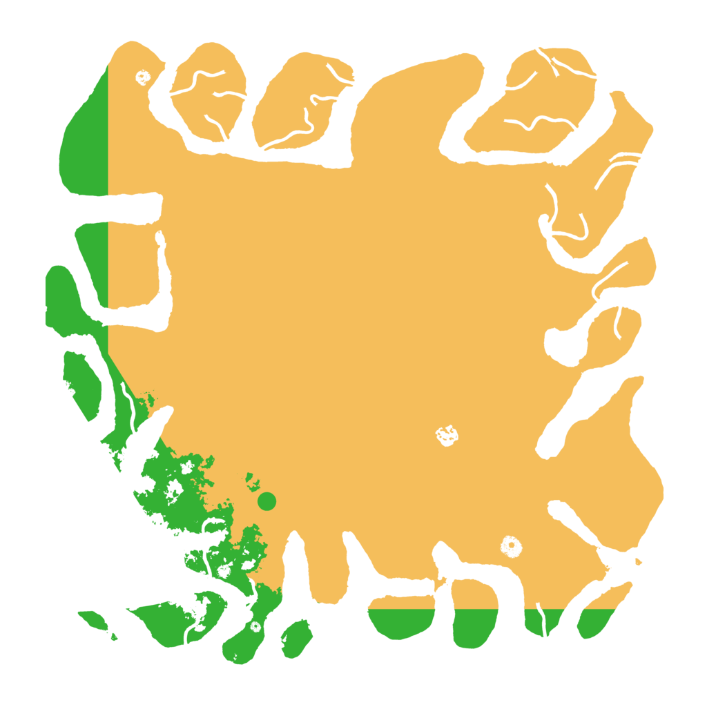 Biome Rust Map: Procedural Map, Size: 5000, Seed: 2035714499