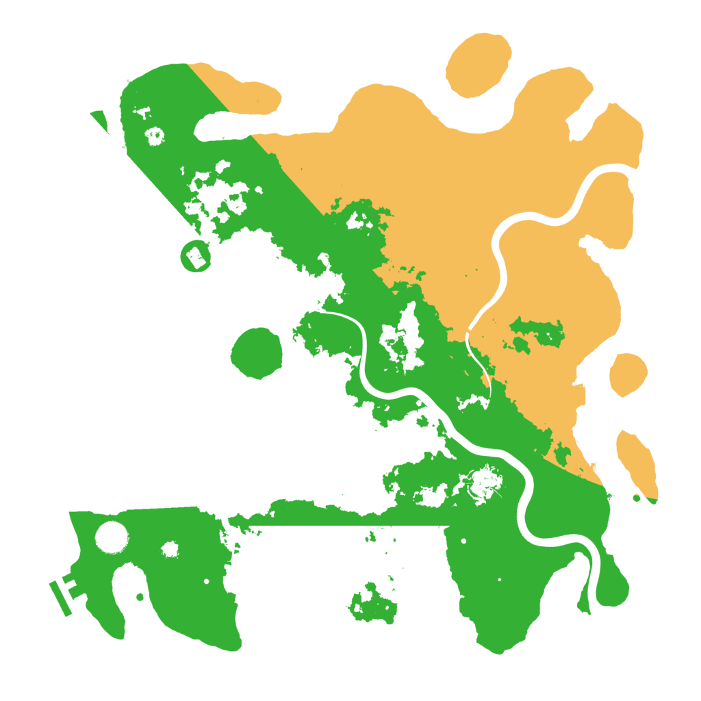 Biome Rust Map: Procedural Map, Size: 3800, Seed: 8488789