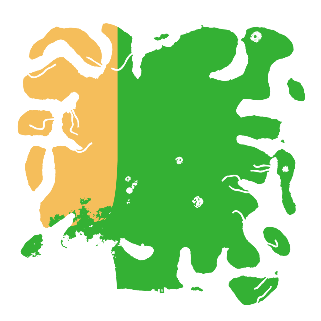 Biome Rust Map: Procedural Map, Size: 4500, Seed: 6584