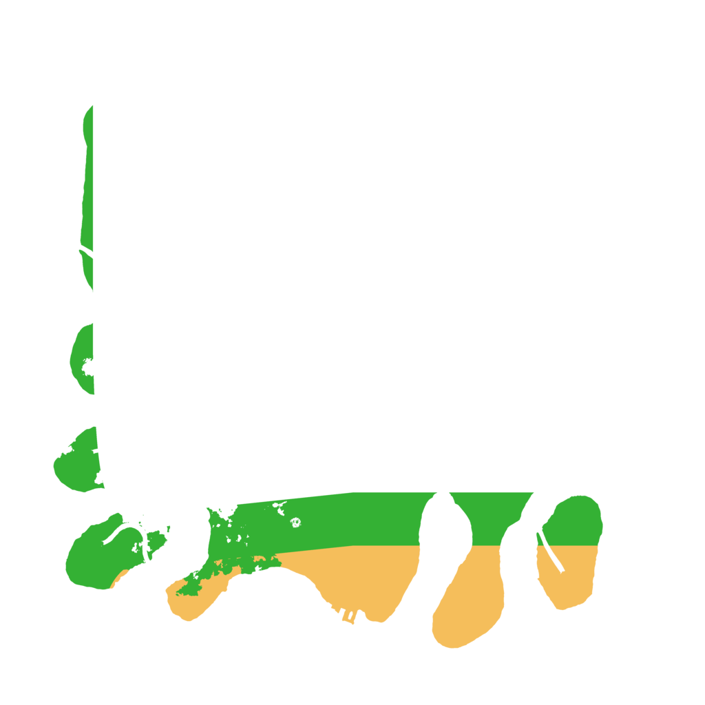 Biome Rust Map: Procedural Map, Size: 3500, Seed: 305284505