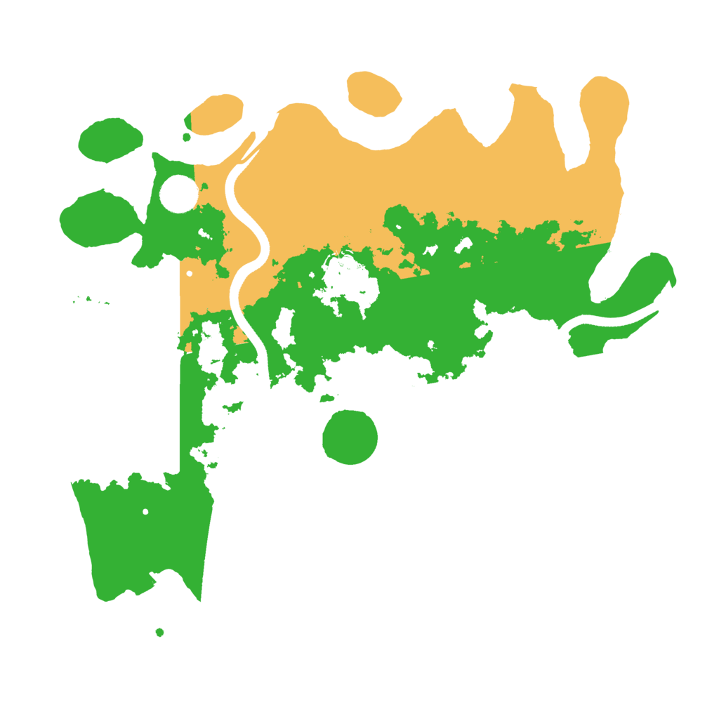Biome Rust Map: Procedural Map, Size: 3500, Seed: 1560781416