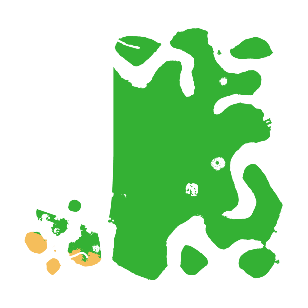 Biome Rust Map: Procedural Map, Size: 3500, Seed: 120891736