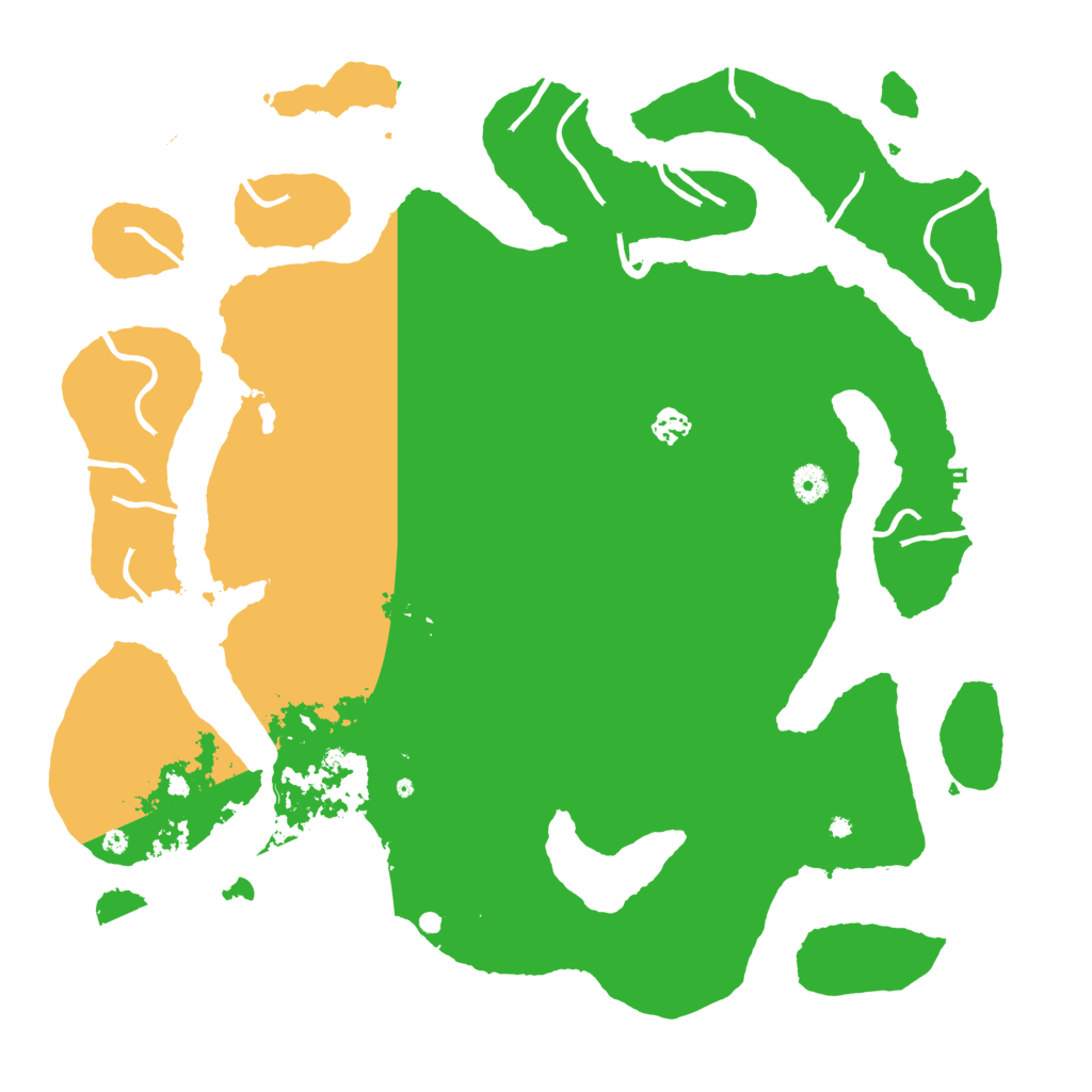 Biome Rust Map: Procedural Map, Size: 4500, Seed: 79879660