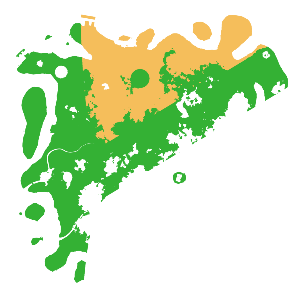 Biome Rust Map: Procedural Map, Size: 4250, Seed: 649699