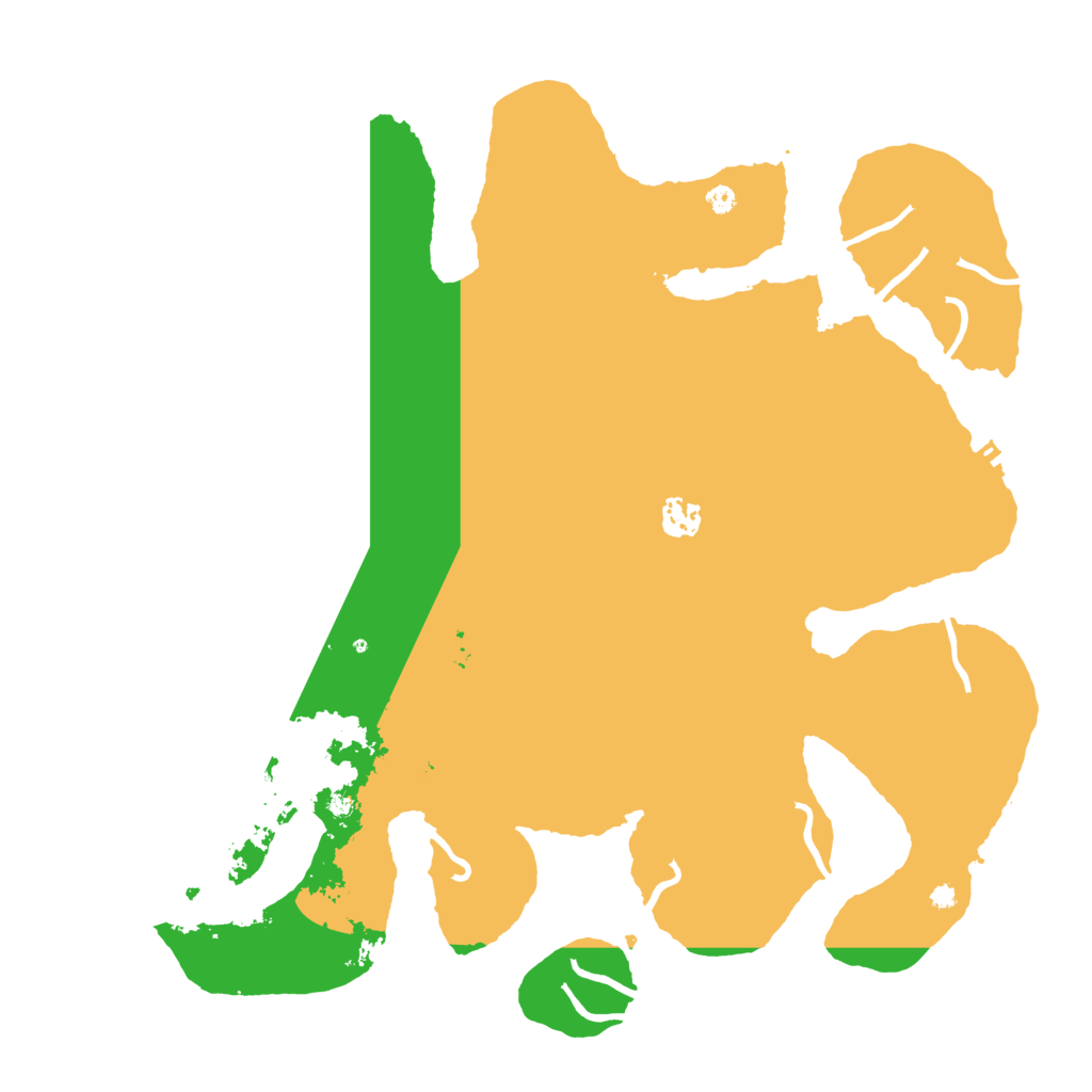 Biome Rust Map: Procedural Map, Size: 4000, Seed: 38415173