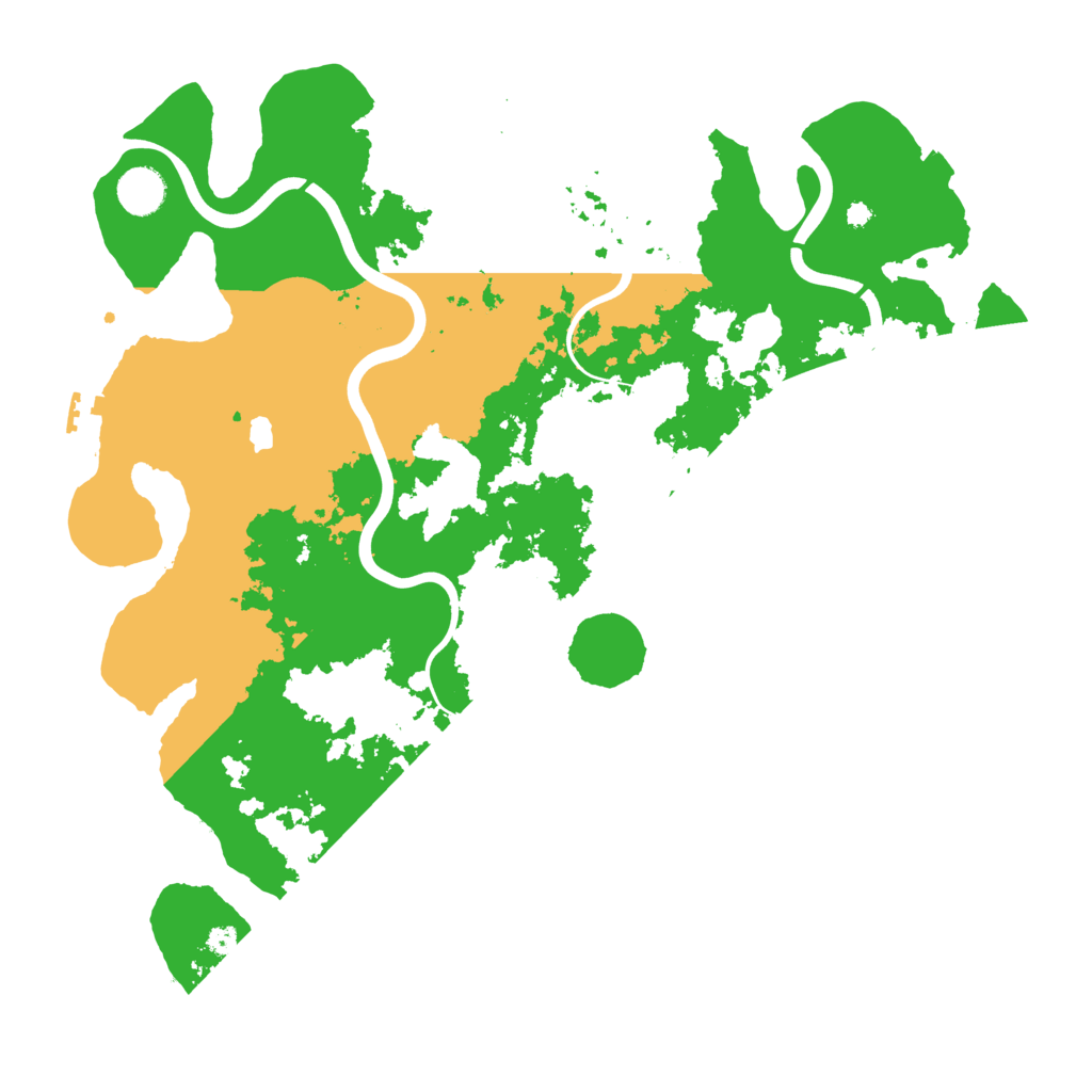 Biome Rust Map: Procedural Map, Size: 4000, Seed: 4209