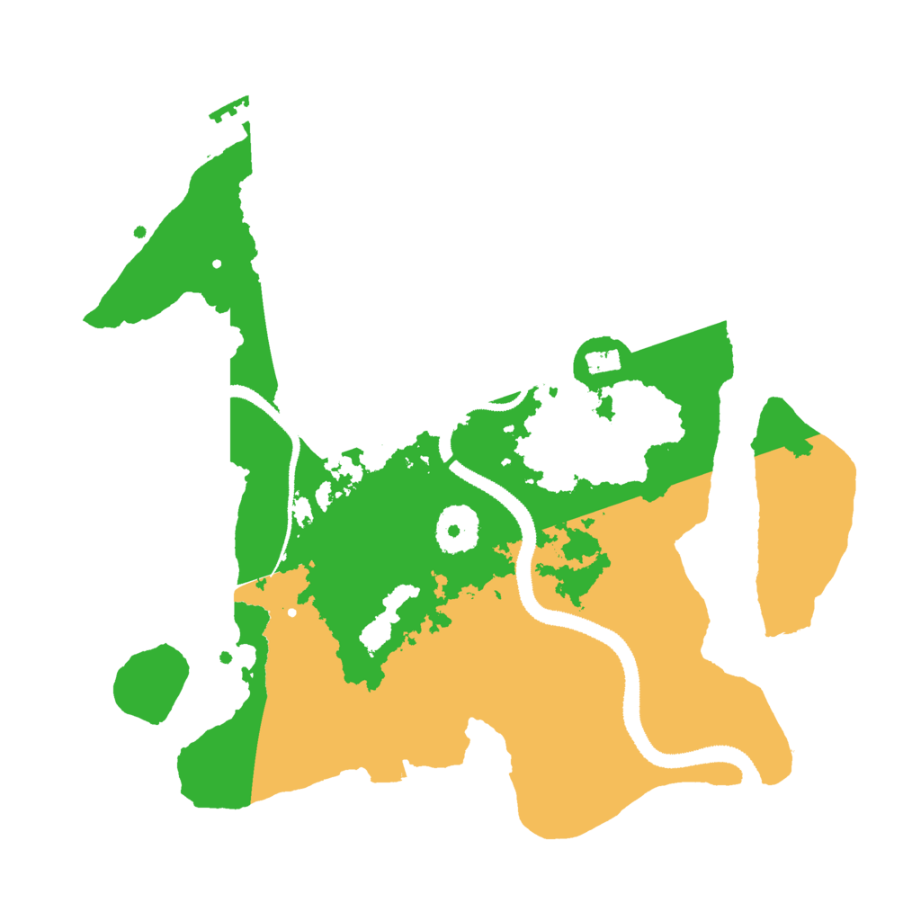 Biome Rust Map: Procedural Map, Size: 3000, Seed: 603919699