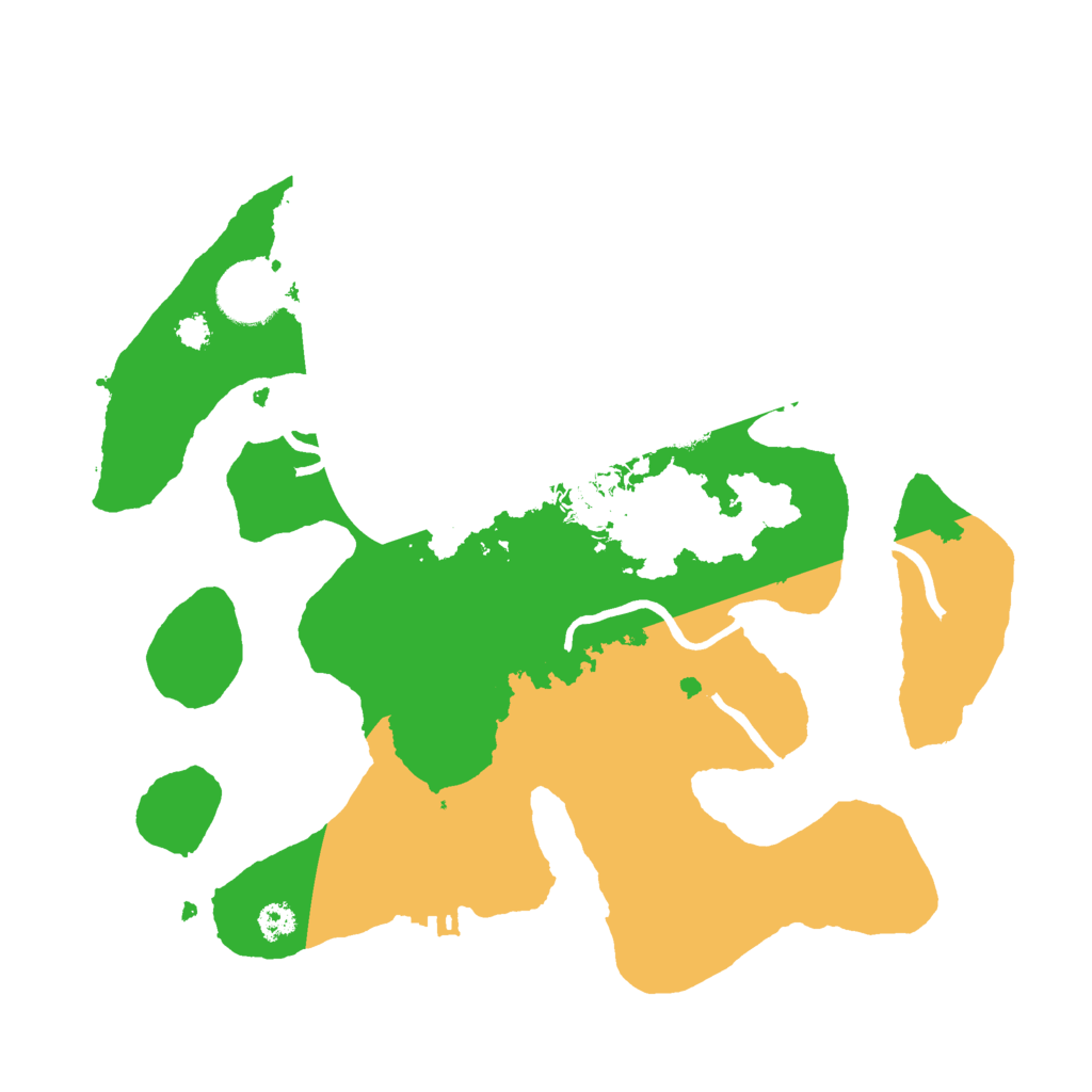 Biome Rust Map: Procedural Map, Size: 3000, Seed: 603919699