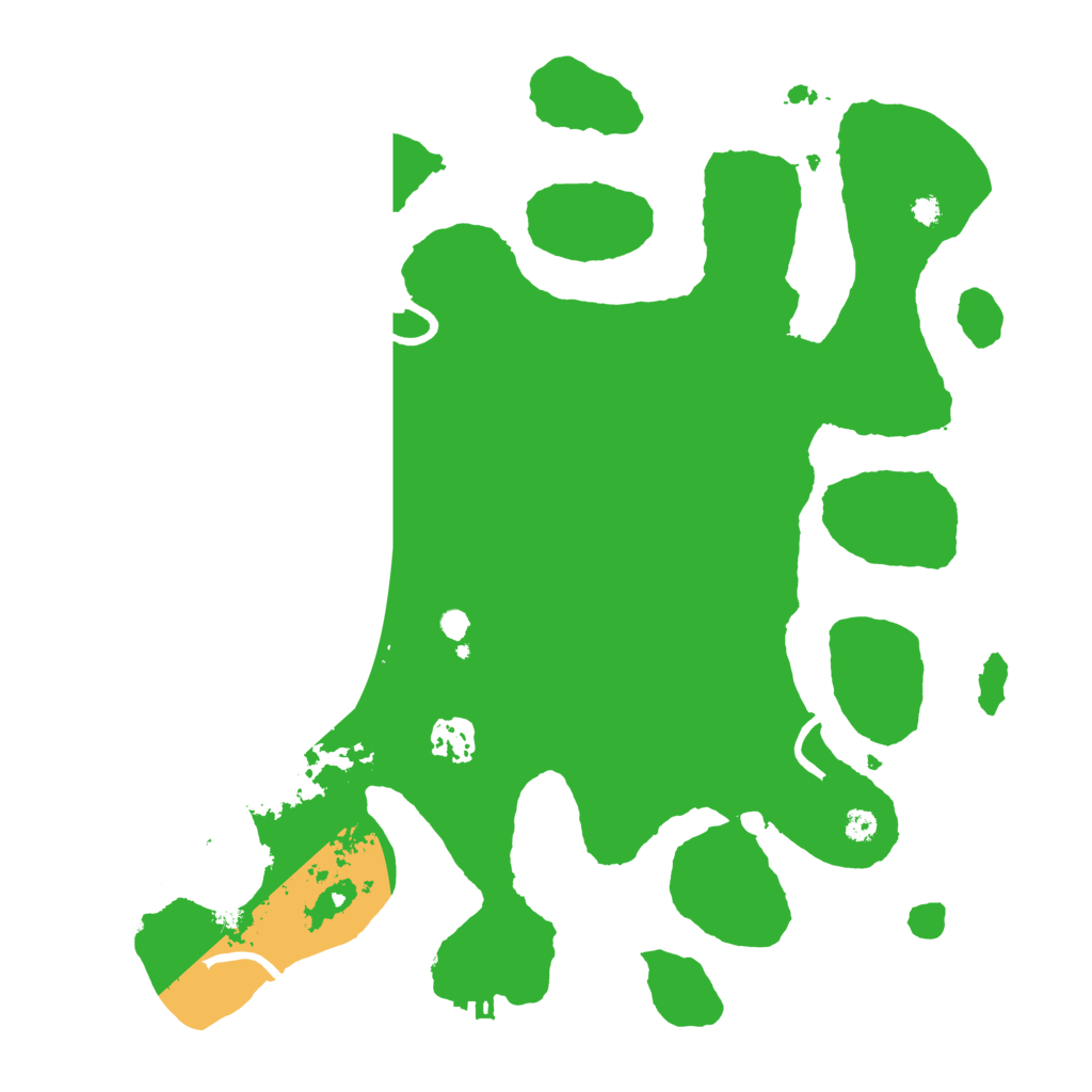 Biome Rust Map: Procedural Map, Size: 3500, Seed: 21982