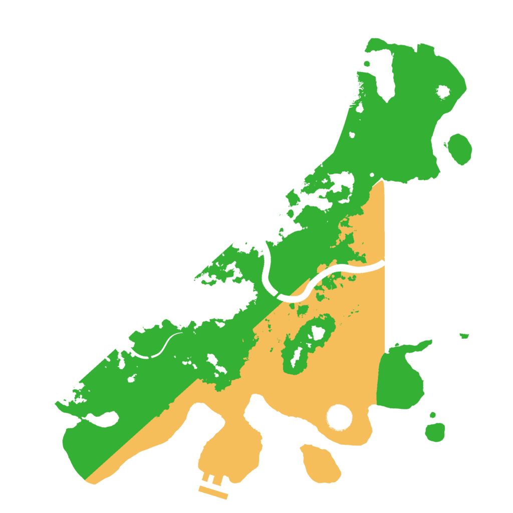 Biome Rust Map: Procedural Map, Size: 3500, Seed: 21982
