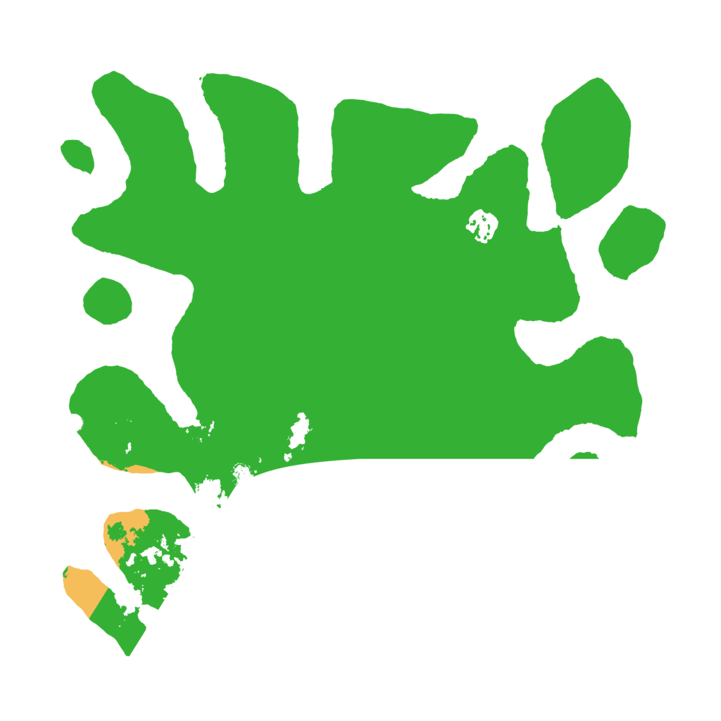 Biome Rust Map: Barren, Size: 3500, Seed: 6967774