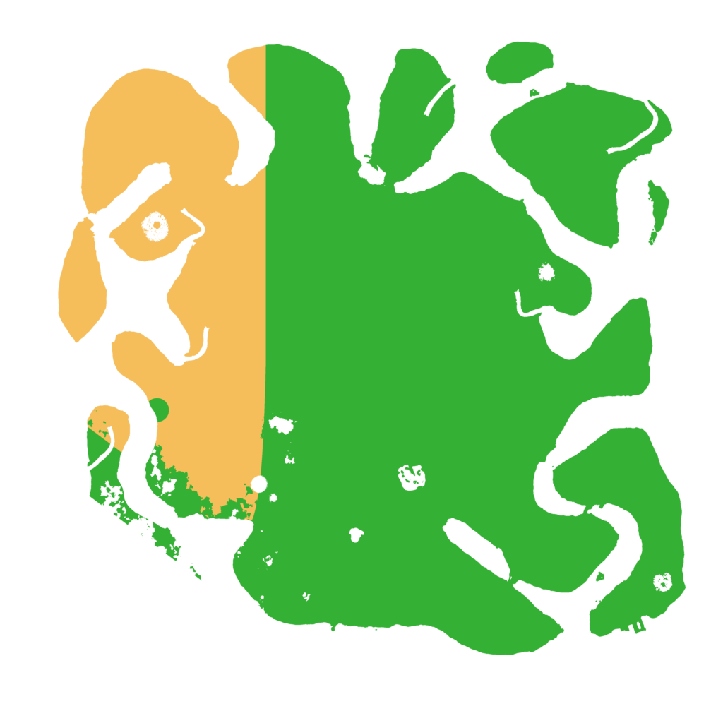 Biome Rust Map: Procedural Map, Size: 4000, Seed: 13854