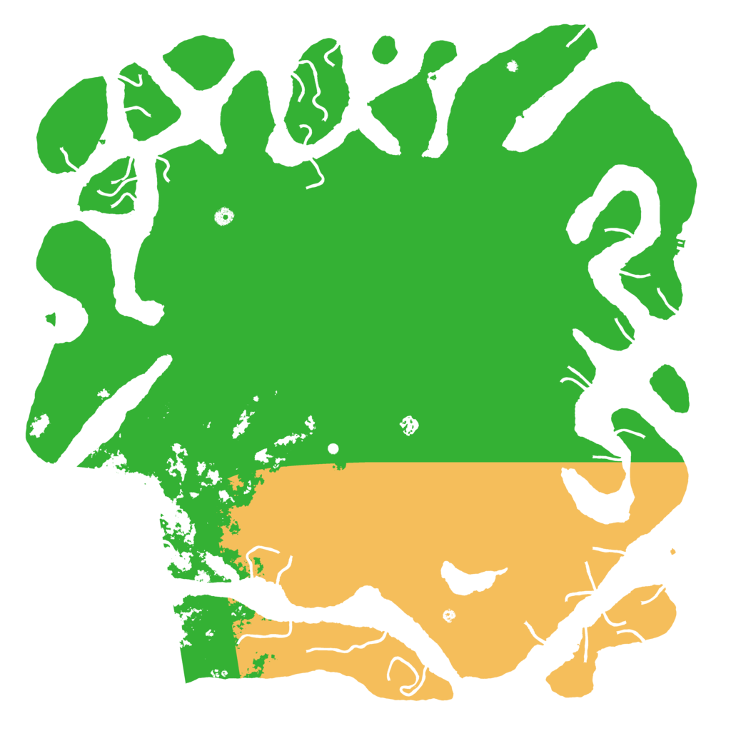 Biome Rust Map: Procedural Map, Size: 6000, Seed: 9810018