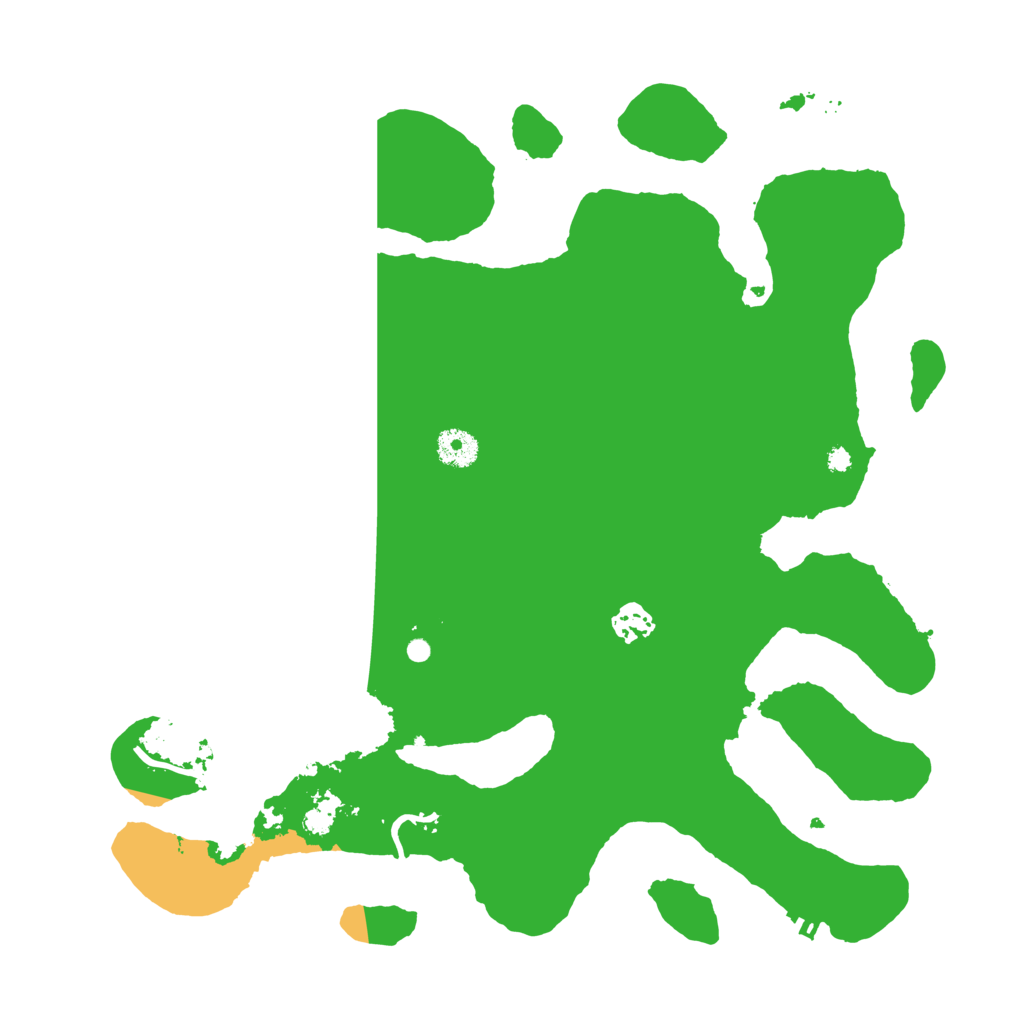 Biome Rust Map: Procedural Map, Size: 3850, Seed: 81667955