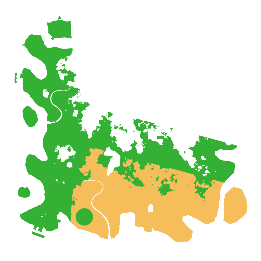 Biome Rust Map: Procedural Map, Size: 4000, Seed: 1364219427