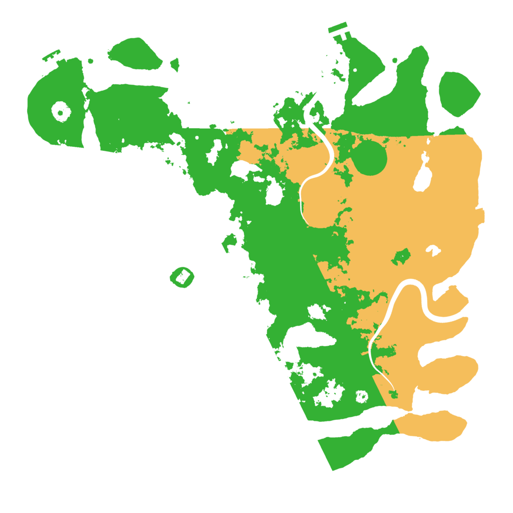 Biome Rust Map: Procedural Map, Size: 4000, Seed: 876662359