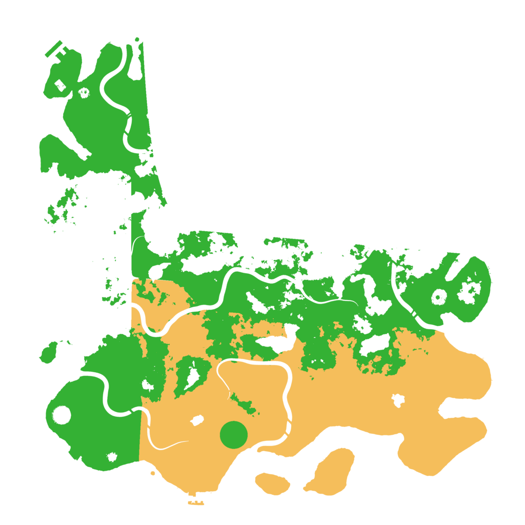 Biome Rust Map: Procedural Map, Size: 5000, Seed: 512238842