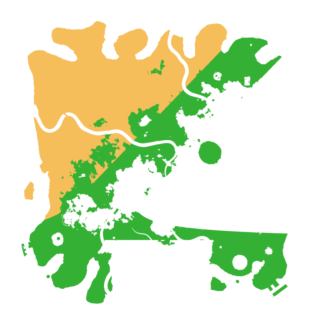 Biome Rust Map: Procedural Map, Size: 3850, Seed: 1693726018