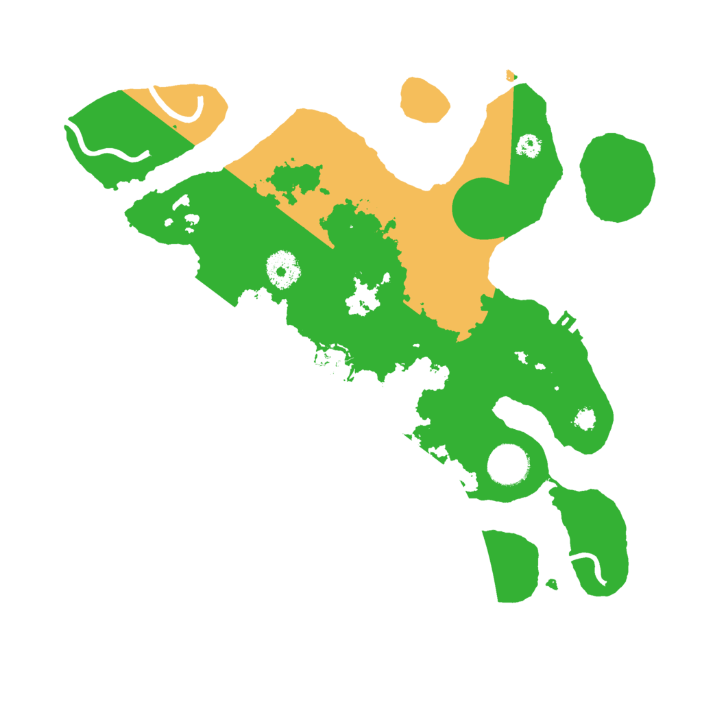 Biome Rust Map: Procedural Map, Size: 3000, Seed: 12341321