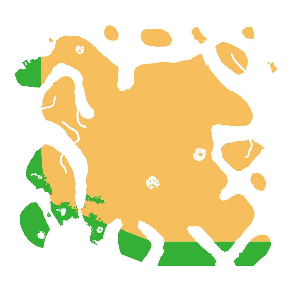 Biome Rust Map: Procedural Map, Size: 3500, Seed: 2130893