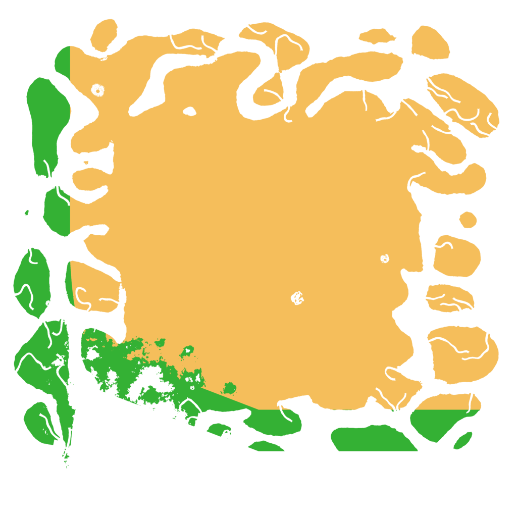 Biome Rust Map: Procedural Map, Size: 6000, Seed: 378