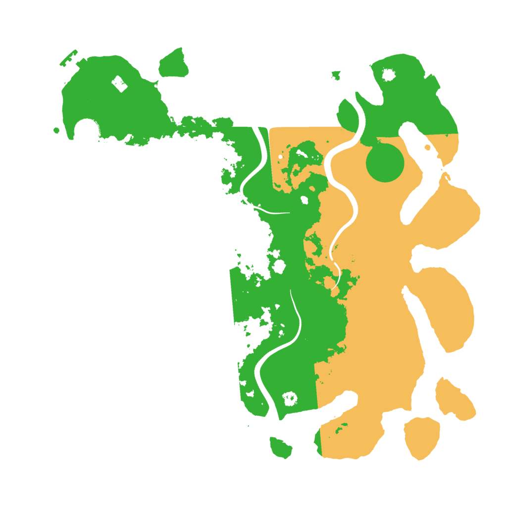 Biome Rust Map: Procedural Map, Size: 3500, Seed: 325324