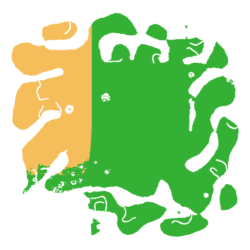 Biome Rust Map: Procedural Map, Size: 4300, Seed: 364158