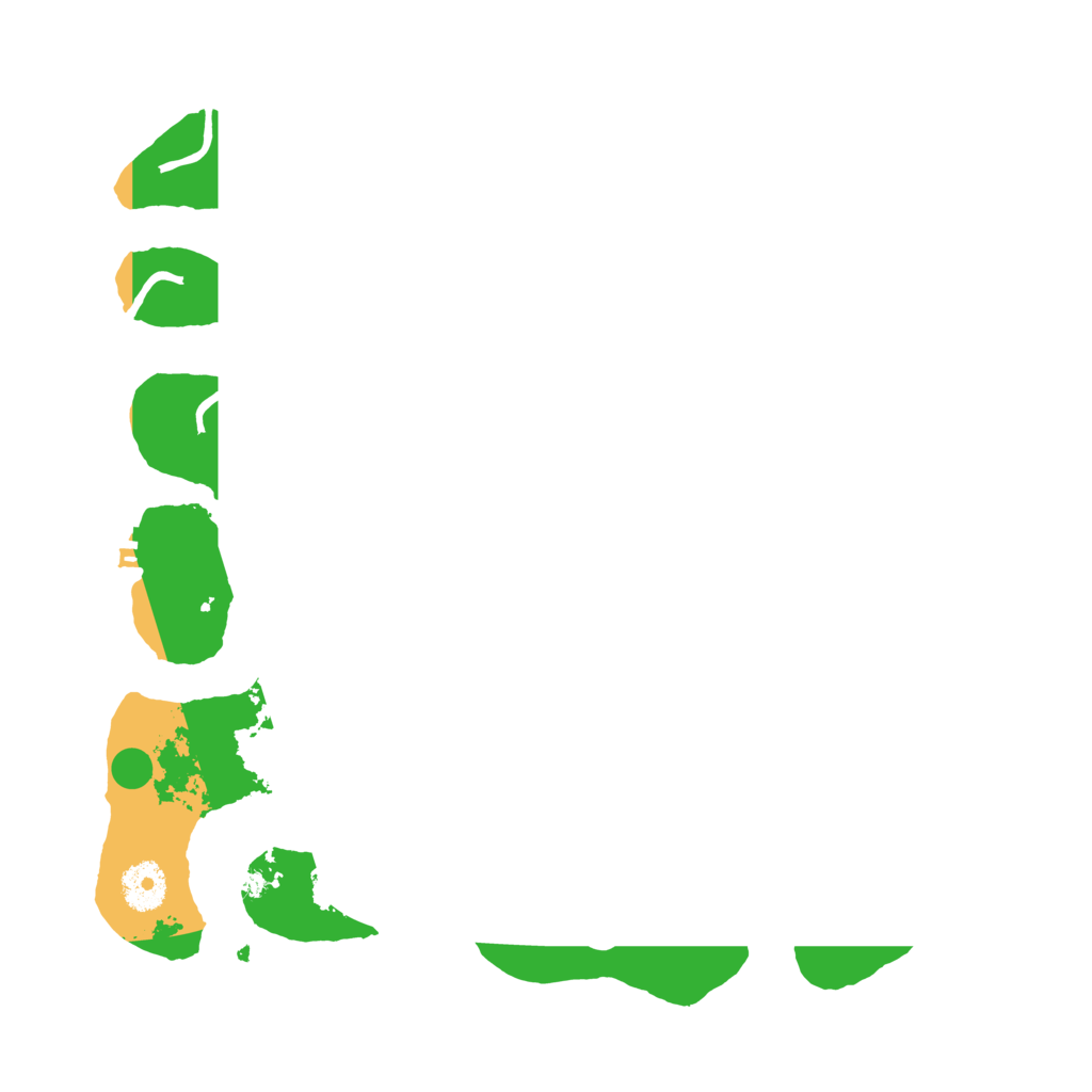 Biome Rust Map: Procedural Map, Size: 3500, Seed: 369657