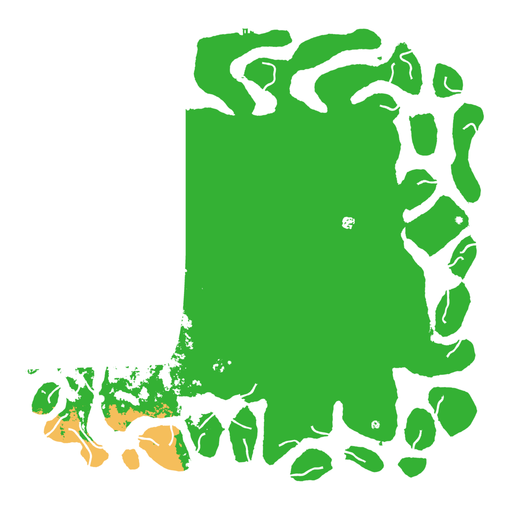 Biome Rust Map: Procedural Map, Size: 6000, Seed: 345735473